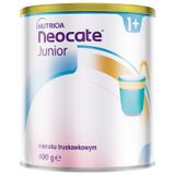 Neocate Junior, dla dzieci z alergią na białka mleka krowiego i złożoną nietolerancją białek pokarmowych, po 1 roku, smak truskawkowy, 400 g - miniaturka zdjęcia produktu