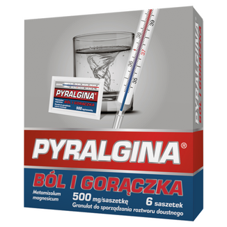 Pyralgina Gorączka 500 mg, 6 saszetek - zdjęcie produktu