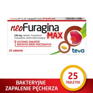 NeoFuragina Max 100 mg, 25 tabletek USZKODZONE OPAKOWANIE - 2 NeoFuragina Max 100 mg, 25 tabletek USZKODZONE OPAKOWANIE - 2 - zdjęcie produktu