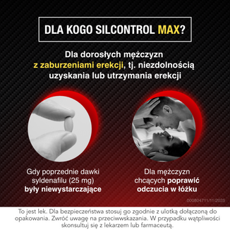 Silcontrol Max 50 mg, 4 tabletki powlekane - 4 - zdjęcie produktu