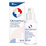 Oktaseptal (0,1 g + 2 g)/100 g, aerozol na skórę, roztwór, 30 ml - miniaturka zdjęcia produktu