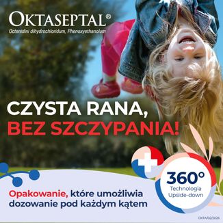 Oktaseptal (0,1 g + 2 g)/100 g, aerozol na skórę, roztwór, 30 ml - 3 - zdjęcie produktu