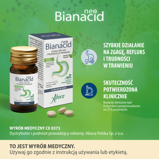 NeoBianacid Nadkwaśność i Refluks, 14 tabletek do ssania - 2 - zdjęcie produktu