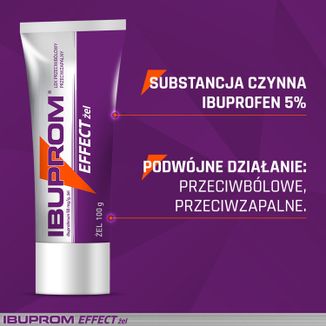 Ibuprom Effect 50 mg/ g, żel, 100 g - 4 - zdjęcie produktu