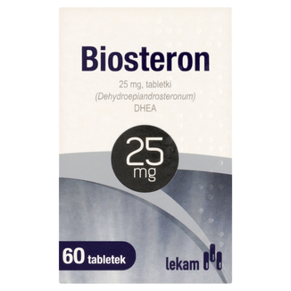 Biosteron 25 mg, 60 tabletek - 2 - zdjęcie produktu