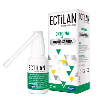 Ectilan, spray do gardła, 20 ml - 2 - zdjęcie produktu