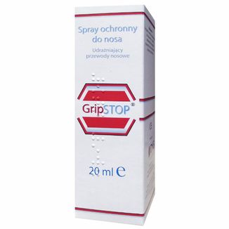 Grip Stop, spray do nosa, 20 ml KRÓTKA DATA - 2 - zdjęcie produktu
