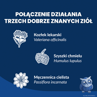 Valused Noc Plus 154 mg + 34,75 mg + 20 mg, 30 tabletek powlekanych - 3 - zdjęcie produktu