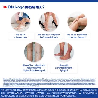 Diosminex 500 mg, 60 tabletek - 7 - zdjęcie produktu