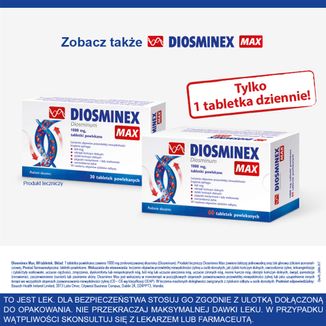 Diosminex 500 mg, 60 tabletek - 8 - zdjęcie produktu