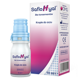 Saflohyal, krople do oczu, 10 ml - miniaturka zdjęcia produktu