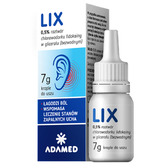 LIX, krople do uszu, 7 g - zdjęcie produktu