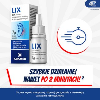 LIX, krople do uszu, 7 g - 4 - zdjęcie produktu
