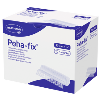 Peha-Fix, opaska elastyczna do podtrzymywania opatrunków, 10 cm x 4 m, 1 sztuka - 2 - zdjęcie produktu