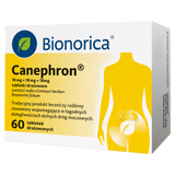 Canephron 18 mg + 18 mg + 18 mg, 60 tabletek drażowanych - miniaturka zdjęcia produktu