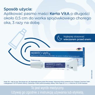 Kerato VitA, maść do oczu, 5 g - 5 - zdjęcie produktu
