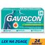 Gaviscon o smaku mięty Tab 250 mg + 133,5 mg + 80 mg, 24 tableteki do rozgryzania i żucia- miniaturka 3 zdjęcia produktu