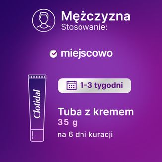 Clotidal 10 mg/ g, krem dopochwowy, 35 g - 6 - zdjęcie produktu
