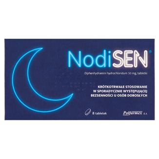 Nodisen 50 mg, 8 tabletek - 2 - zdjęcie produktu