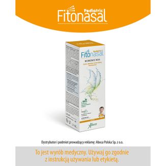 Fitonasal Pediatric, spray do nosa od 6. miesiąca, 125 ml - 2 - zdjęcie produktu
