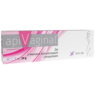 ApiVaginal, żel z kwasem hialuronowym i propolisem, 20 g - 3 - zdjęcie produktu