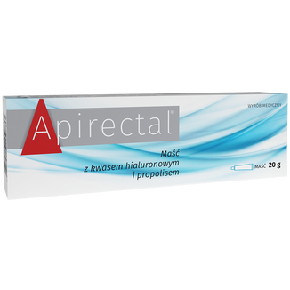 Apirectal, maść z kwasem hialuronowym i propolisem, 20 g - 3 - zdjęcie produktu