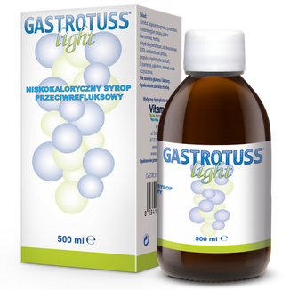Gastrotuss Light, syrop przeciwrefluksowy, 500 ml - zdjęcie produktu