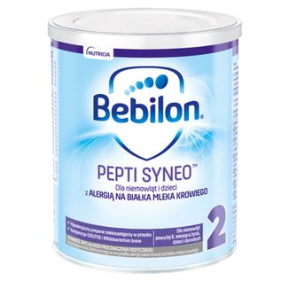 Bebilon Pepti 2 Syneo proszek, po 6 miesiącu, 400 g - zdjęcie produktu