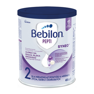 Bebilon Pepti 2 Syneo proszek, po 6 miesiącu, 400 g - 2 - zdjęcie produktu