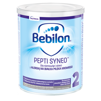 Bebilon Pepti 2 Syneo proszek, po 6 miesiącu, 400 g - zdjęcie produktu