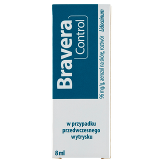 Bravera Control 96 mg/ g, aerozol na skórę, roztwór 8 ml - zdjęcie produktu