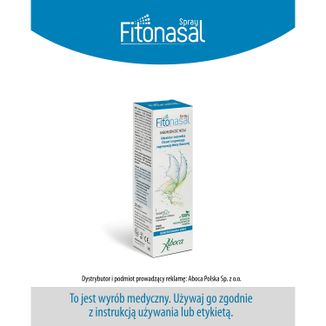 Fitonasal, skoncentrowany spray do nosa, 30 ml - 2 - zdjęcie produktu