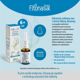 Fitonasal, skoncentrowany spray do nosa, 30 ml - 3 - zdjęcie produktu