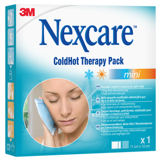 Nexcare ColdHot Mini, okład żelowy ciepło-zimno, 11 cm x 12 cm, 1 sztuka - 3 - zdjęcie produktu