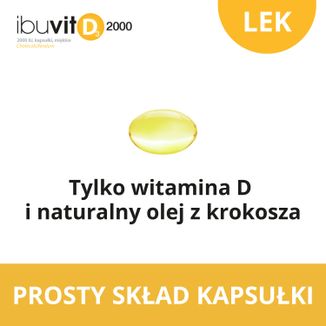 Ibuvit D3 2000 IU, 30 kapsułek - 3 - zdjęcie produktu