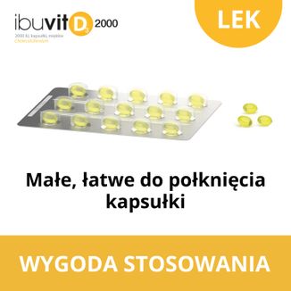 Ibuvit D3 2000 IU, 30 kapsułek - 4 - zdjęcie produktu