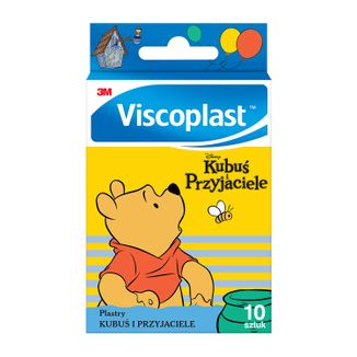 Viscoplast Kubuś i przyjaciele, plastry dla dzieci, 10 sztuk - zdjęcie produktu