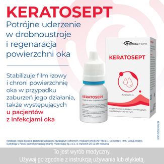 Keratosept, krople do oczu, 10 ml - 3 - zdjęcie produktu