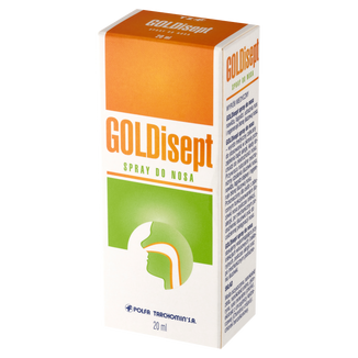 GOLDisept, spray do nosa, 20 ml - zdjęcie produktu