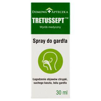 Tretussept, spray do gardła, 30 ml - zdjęcie produktu