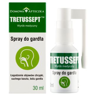 Tretussept, spray do gardła, 30 ml - 2 - zdjęcie produktu
