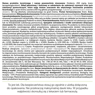 Oviderm 250 mg/g, krem, 100 g - 5 - zdjęcie produktu