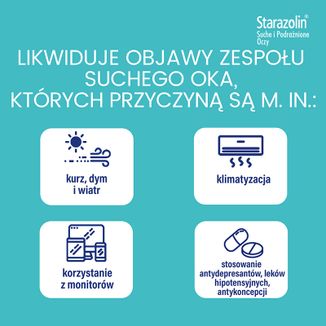 Starazolin Suche i Podrażnione Oczy, krople do oczu, 10 ml - 5 - zdjęcie produktu