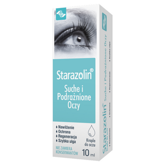 Starazolin Suche i Podrażnione Oczy, krople do oczu, 10 ml - zdjęcie produktu