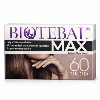 Biotebal Max 10 mg, 60 tabletek - zdjęcie produktu