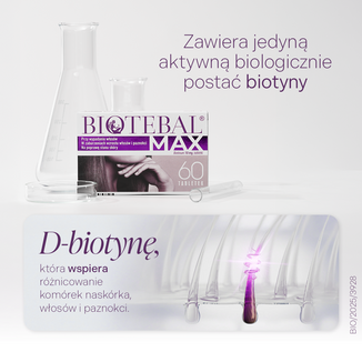 Biotebal Max 10 mg, 60 tabletek - 4 - zdjęcie produktu