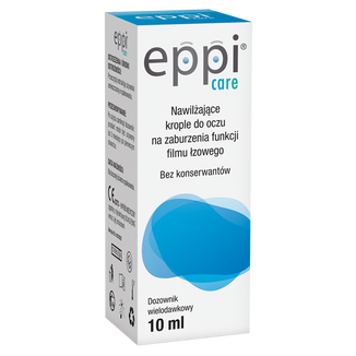 Eppi Care, nawilżające krople do oczu, 10 ml - 2 - zdjęcie produktu