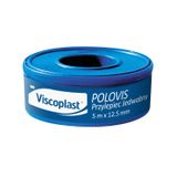 Viscoplast Polovis, przylepiec jedwabny, 5 m x 12,5 mm, 1 sztuka - miniaturka zdjęcia produktu