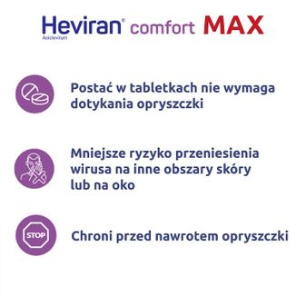 Heviran Comfort Max 400 mg, 30 tabletek  - 3 - zdjęcie produktu