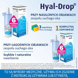 Hyal-Drop Pro, nawilżające krople do oczu, 10 ml - 7 - zdjęcie produktu